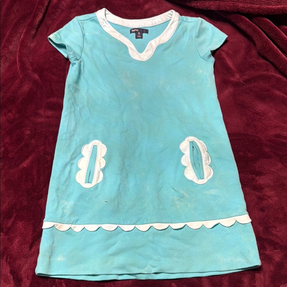 GAP Kids Blue and White Swim Coverup